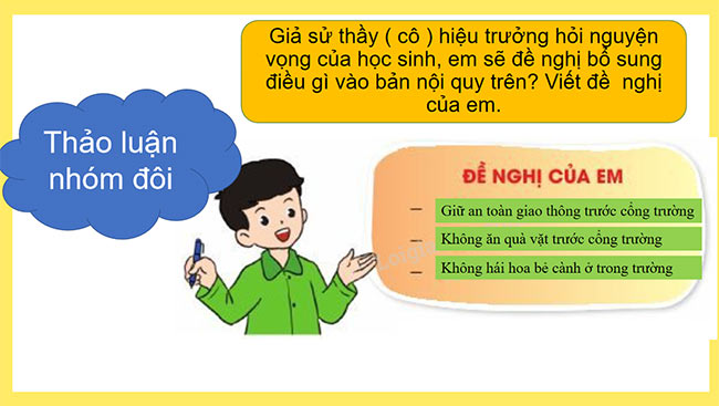 PowerPoint Tiếng Việt 2 Luyện tập viết tên riêng, nội quy
