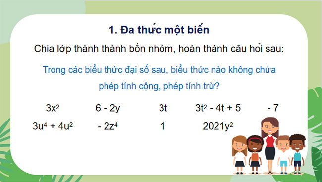 Đa thức một biến