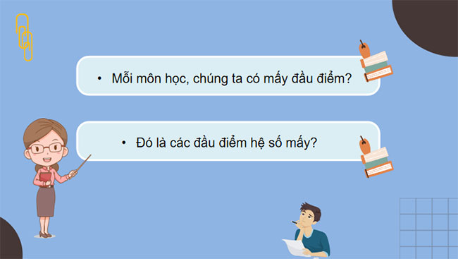 Cách tính điểm trung bình môn học kì