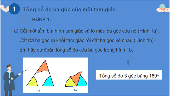 Góc và cạnh của một tam giác