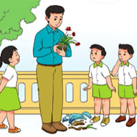 Giáo án Tiếng Việt 2 Bài 6: Chậu hoa