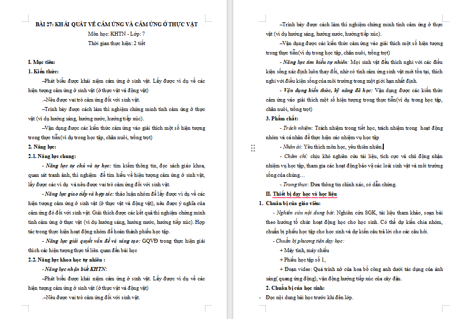 Giáo án PowerPoint Khoa học tự nhiên 7 Bài 27 Cánh diều