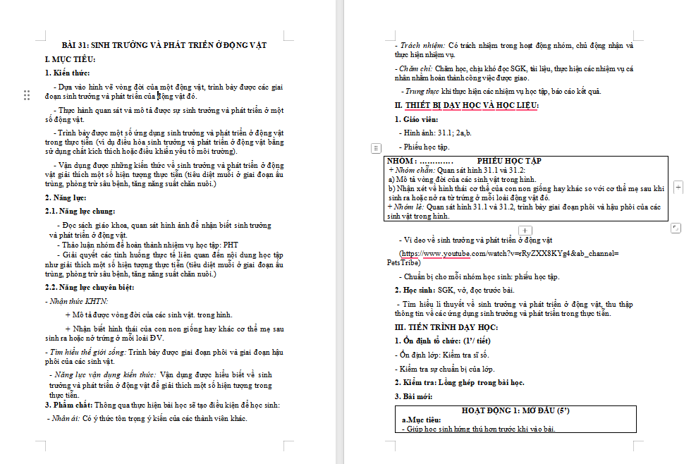 Giáo án PowerPoint Khoa học tự nhiên 7 Bài 31 Cánh diều