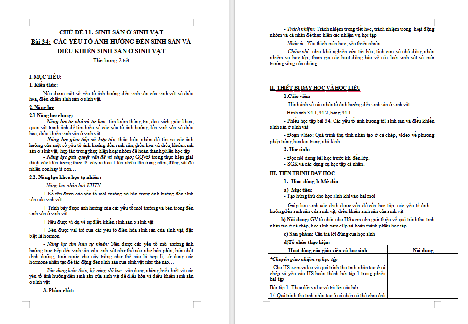 Giáo án PowerPoint Khoa học tự nhiên 7 Bài 34 Cánh diều