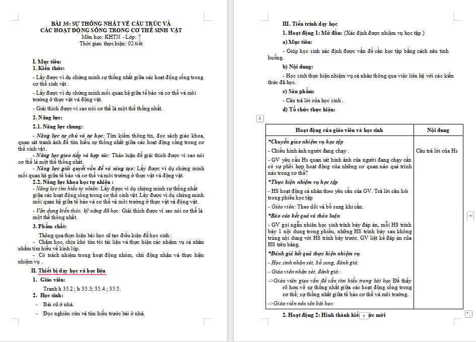 Giáo án PowerPoint Khoa học tự nhiên 7 Bài 35 Cánh diều