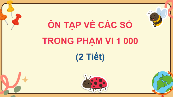 Ôn tập về các số trong phạm vi 1000