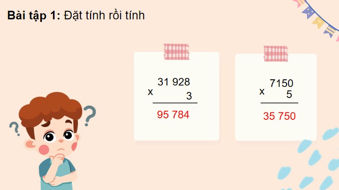PowerPoint Bài 3: Ôn tập phép nhân, phép chia