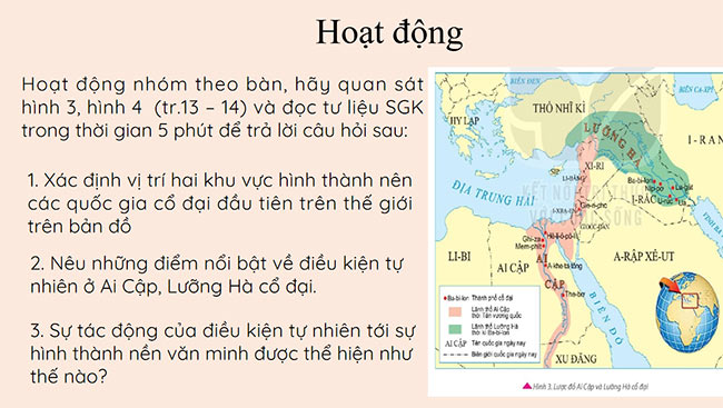 PowerPoint Ai Cập và Lưỡng Hà cổ đại