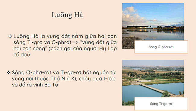 PowerPoint Ai Cập và Lưỡng Hà cổ đại