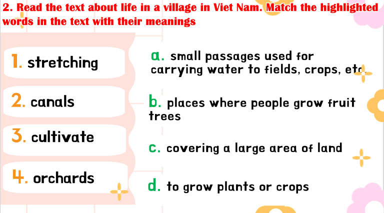 Giáo án Tiếng Anh 8 Unit 2: Skills 1