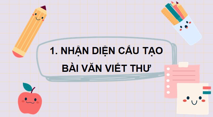 PowerPoint Tiếng Việt 4 Nhận diện bài văn viết thư