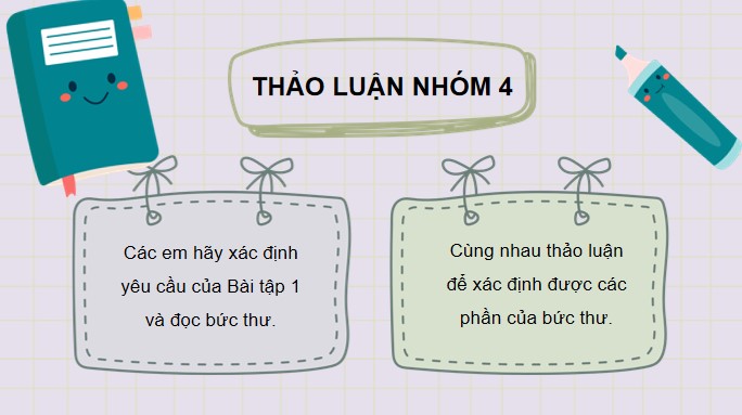 PowerPoint Tiếng Việt 4 Nhận diện bài văn viết thư