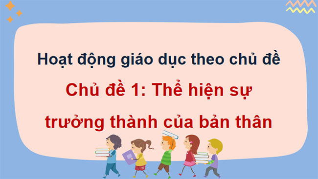 Thể hiện sự trưởng thành của bản thân