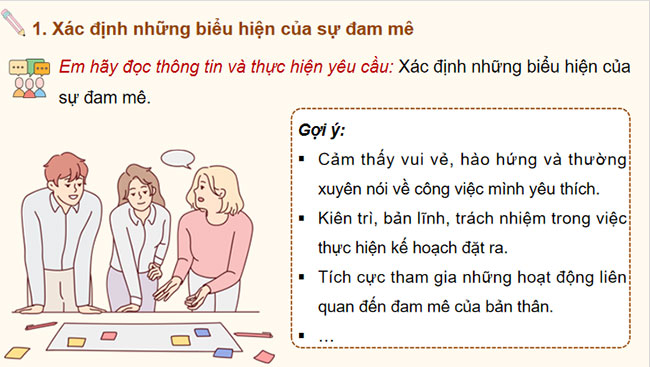 Thể hiện sự trưởng thành của bản thân