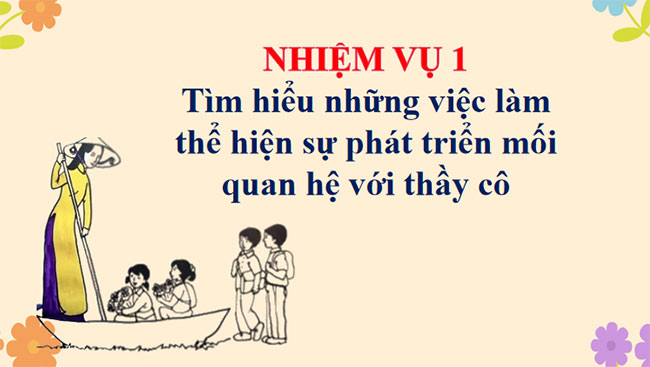 Thể hiện sự trưởng thành của bản thân