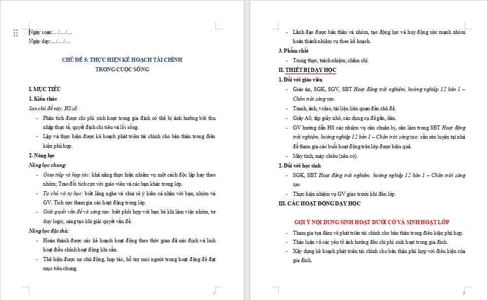 Thể hiện sự trưởng thành của bản thân