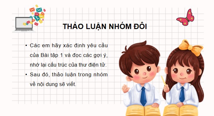 PowerPoint Tiếng Việt 4 Viết thư cho bạn bè