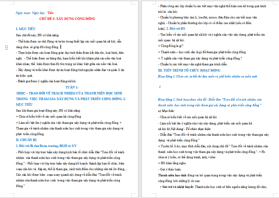 Xây dựng cộng đồng