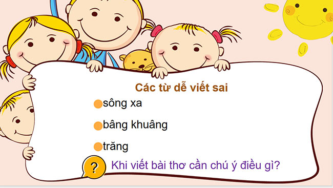 PowerPoint Tiếng Việt 2 Tập chép Nghe thầy đọc thơ, Chữ hoa G