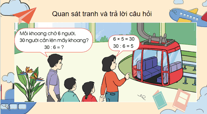 Giáo án Toán 3: Bảng chia 6 sách Cánh Diều