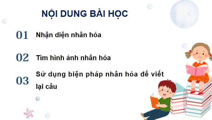 PowerPoint Tiếng Việt 4 Luyện tập về nhân hoá