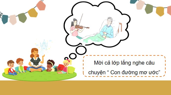 PowerPoint Tiếng Việt 4 Nghe – kể câu chuyện về ước mơ