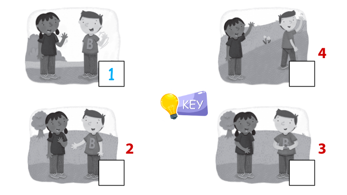 SBT Tiếng Anh 1 Wonderful World Unit 1 Lesson 6 minh hoạ 4