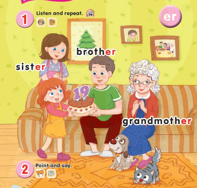 Tiếng Anh lớp 2 Unit 14 Lesson 1 trang 60 Global Success