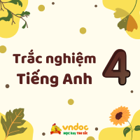 Trắc nghiệm tiếng Anh 4 Global success Unit 10 (Mức vừa)