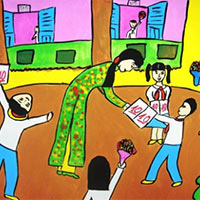 Giáo án Mĩ thuật 3 Chủ đề 6: Biết ơn thầy cô