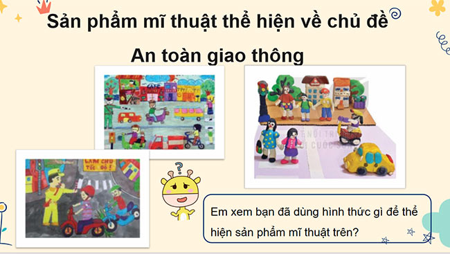 PowerPoint Mĩ thuật 3 An toàn giao thông