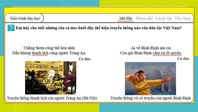 Tự hào về truyền thống quê hương