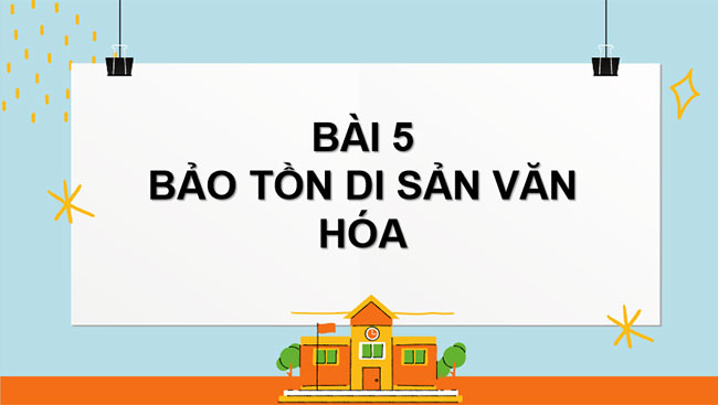 Bảo tồn di sản văn hóa