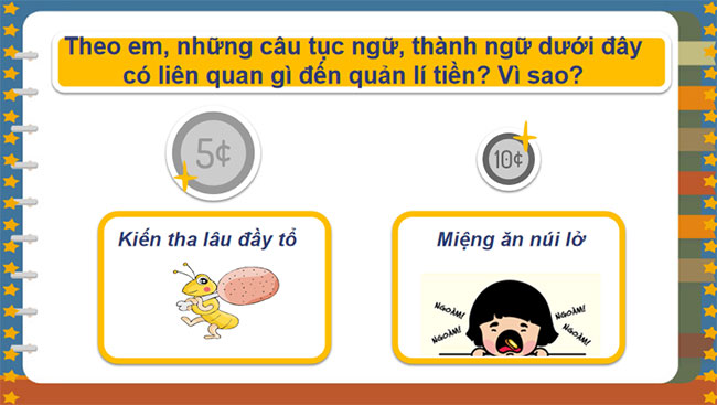 Quản lí tiền