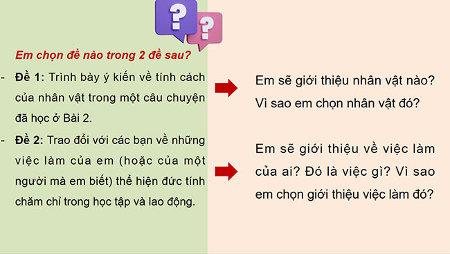 PowerPoint Tiếng Việt 4 Trao đổi Chăm học, chăm làm