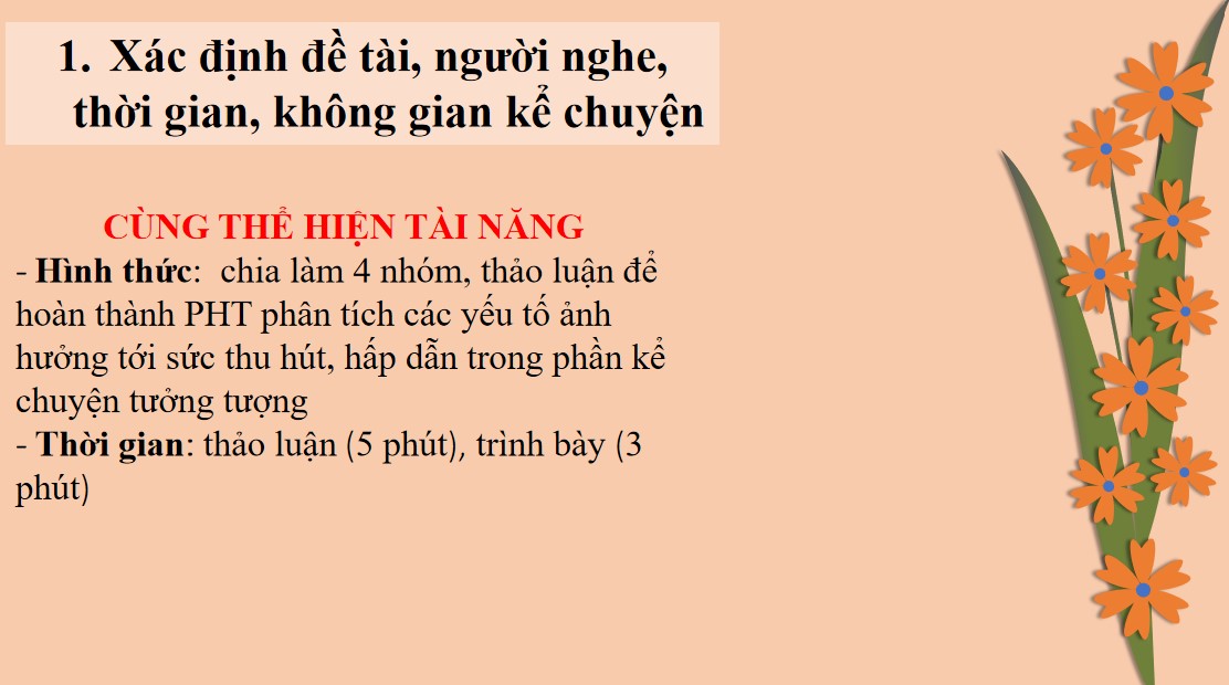 Giáo án PPT Văn 9 CTST Bài Kể một câu chuyện tưởng tượng