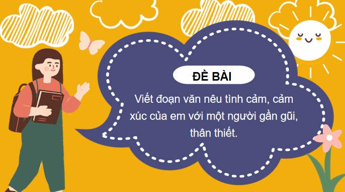 PowerPoint Tiếng Việt 4 Viết đoạn văn nêu tình cảm, cảm xúc