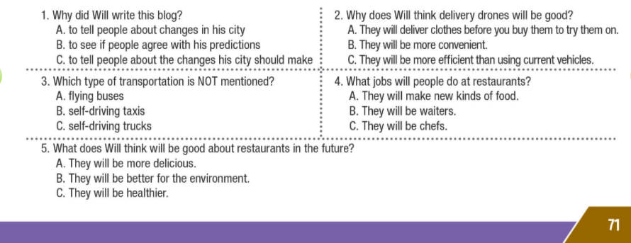 Tiếng Anh 11 i-Learn Smart World Workbook Unit 10 Review minh hoạ 3