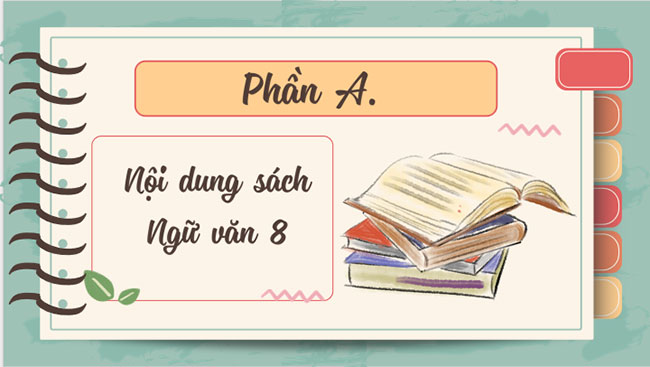 Giáo án PowerPoint Ngữ văn 8 Bài mở đầu: Nội dung và cấu trúc của sách Ngữ văn 8