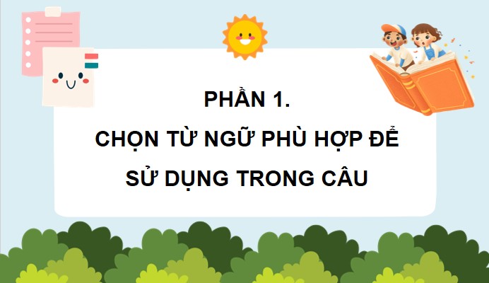 PowerPoint Tiếng Việt 4 Luyện tập sử dụng từ ngữ