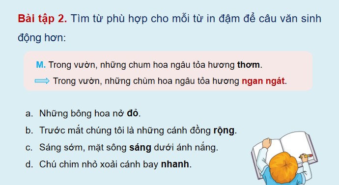 PowerPoint Tiếng Việt 4 Luyện tập sử dụng từ ngữ
