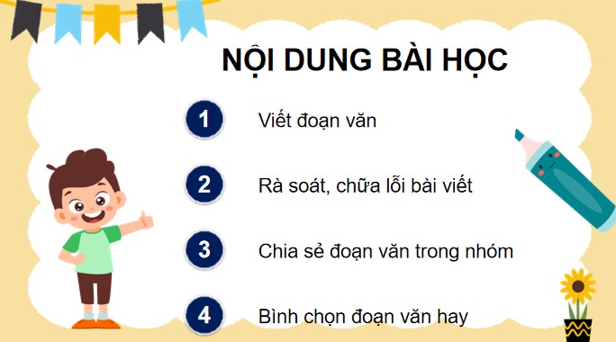 PowerPoint Tiếng Việt 4 Luyện tập viết đoạn văn nêu tình cảm, cảm xúc