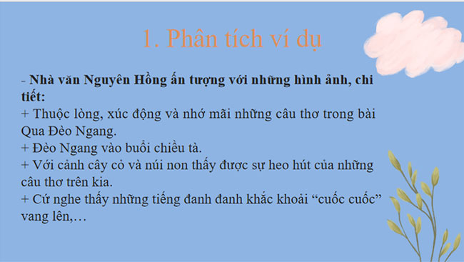 Ngữ văn 8 Bài 2: Viết đoạn văn ghi lại cảm nghĩ sau khi đọc một bài thơ sáu chữ bảy chữ