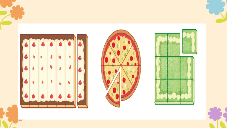 Giáo án Toán 3: Một phần bảy. Một phần tám. Một phần chín