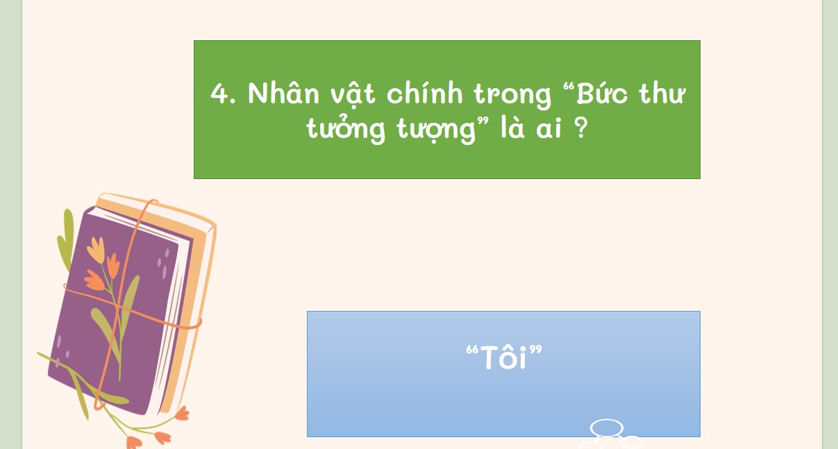 Giáo án PPT Văn 9 CTST Bài Bức thư tưởng tượng