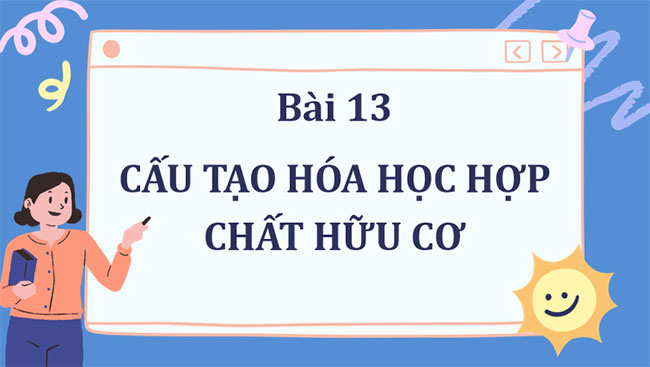 Cấu tạo hoá học hợp chất hữu cơ