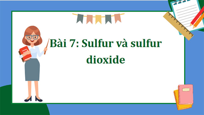 Sulfur và sulfur dioxide
