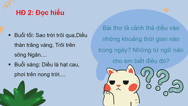 PowerPoint Tiếng Việt 3 Thả diều