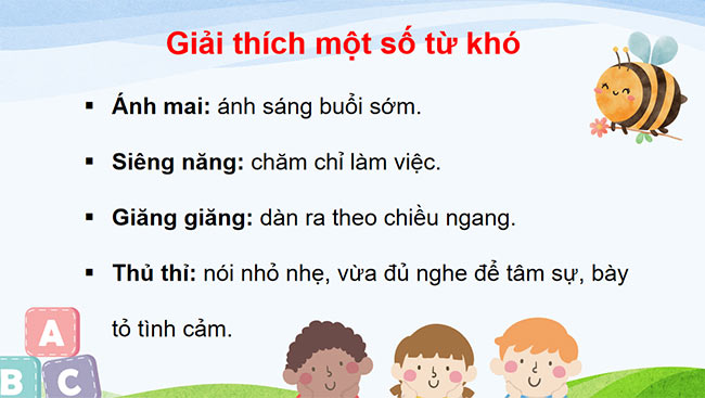 PowerPoint Tiếng Việt 3 Hai bàn tay em