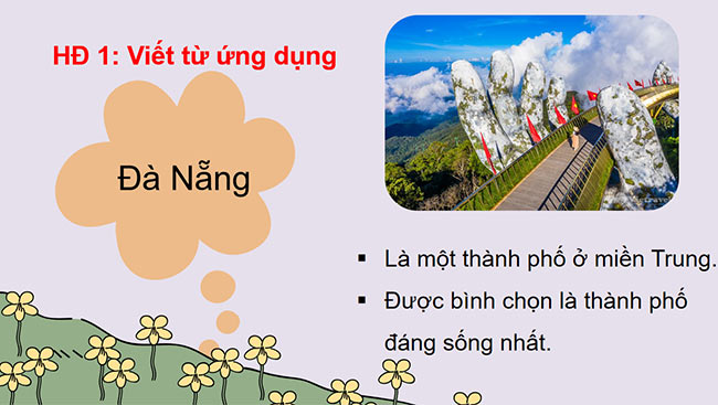 PowerPoint Tiếng Việt 3 Ôn chữ viết hoa D, Đ